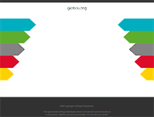 Tablet Screenshot of globos.org